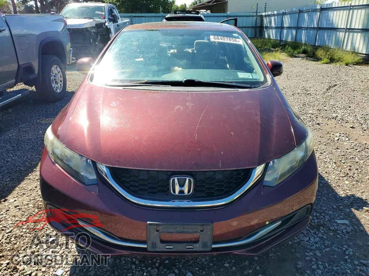 HONDA CIVIC 2013 - 19XFB2F87DE055734