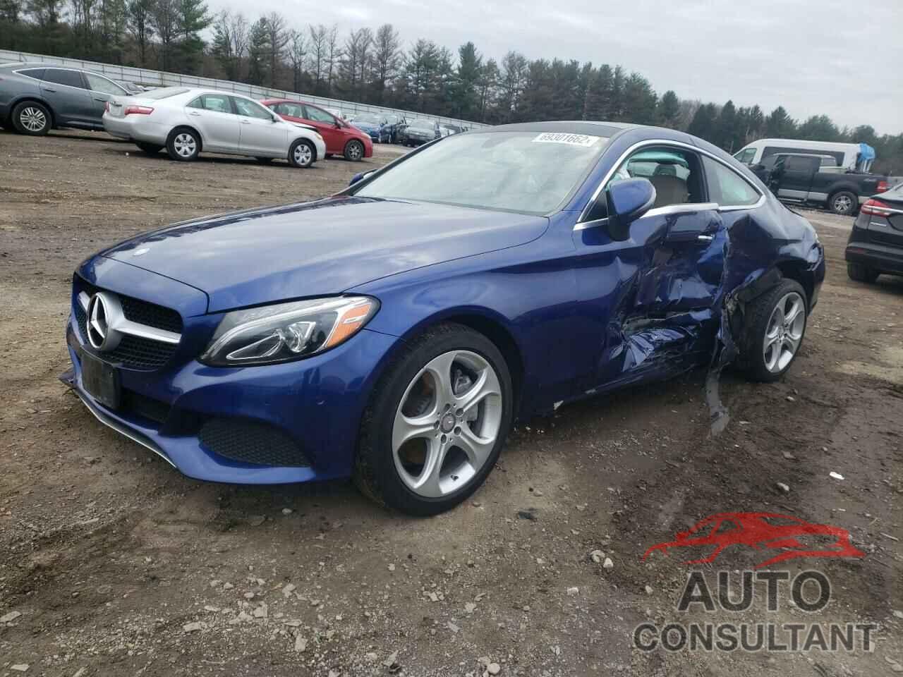 MERCEDES-BENZ C-CLASS 2017 - WDDWJ4JB1HF327570