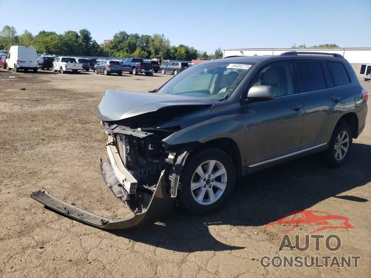 TOYOTA HIGHLANDER 2013 - 5TDBK3EHXDS256992
