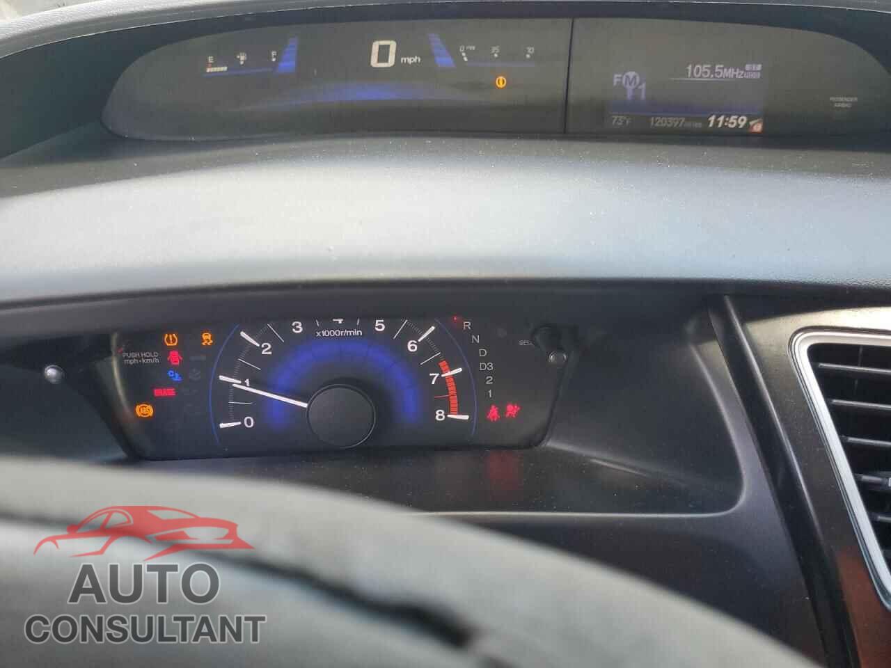 HONDA CIVIC 2013 - 19XFB2F5XDE068726