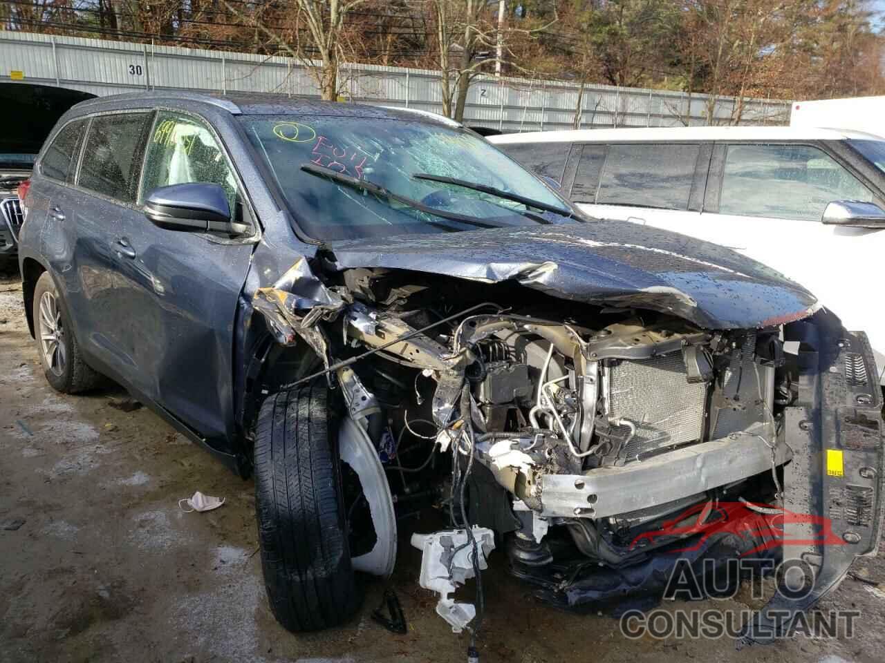 TOYOTA HIGHLANDER 2019 - 5TDJZRFH1KS986702