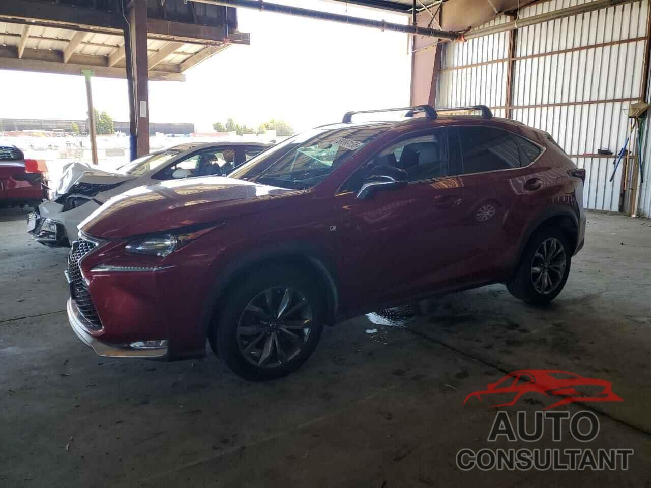LEXUS NX 2017 - JTJYARBZ9H2066253