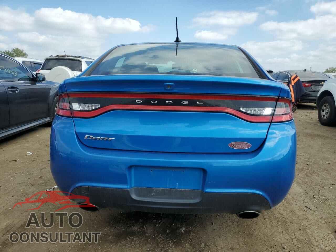 DODGE DART 2015 - 1C3CDFBB3FD266623