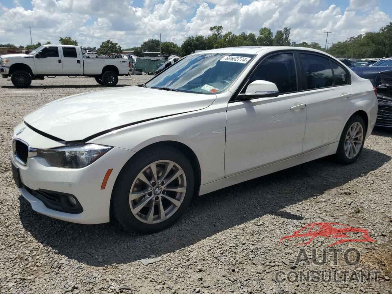 BMW 3 SERIES 2017 - WBA8E5G5XHNU22615