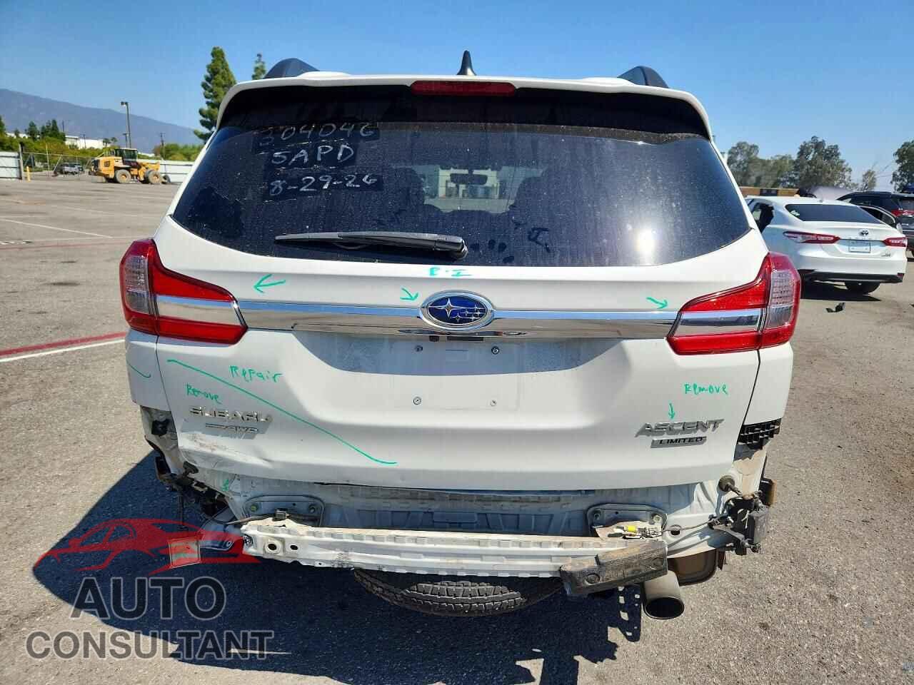 SUBARU ASCENT 2019 - 4S4WMAPDXK3436252