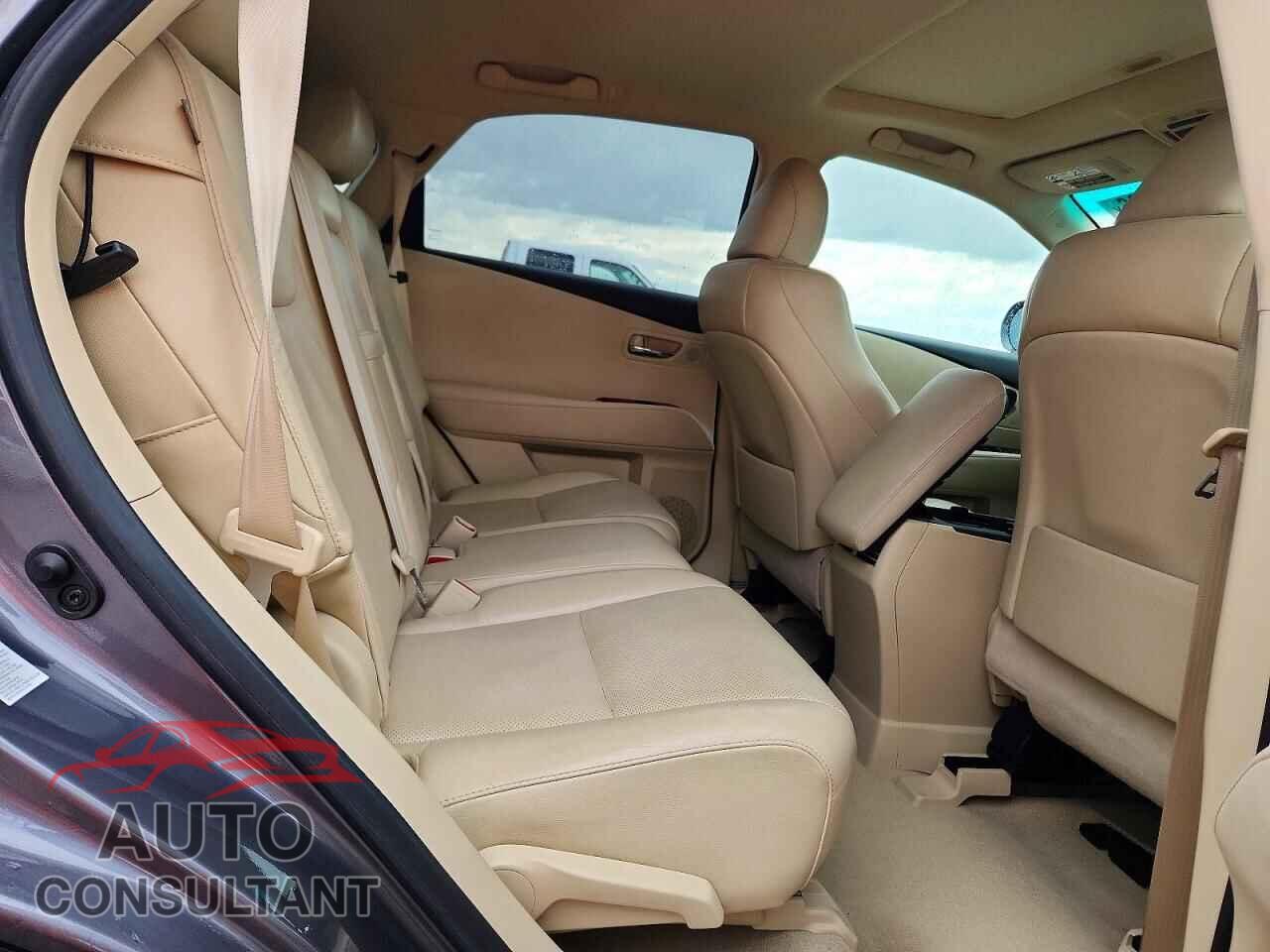 LEXUS RX350 2012 - 2T2BK1BA3CC143643