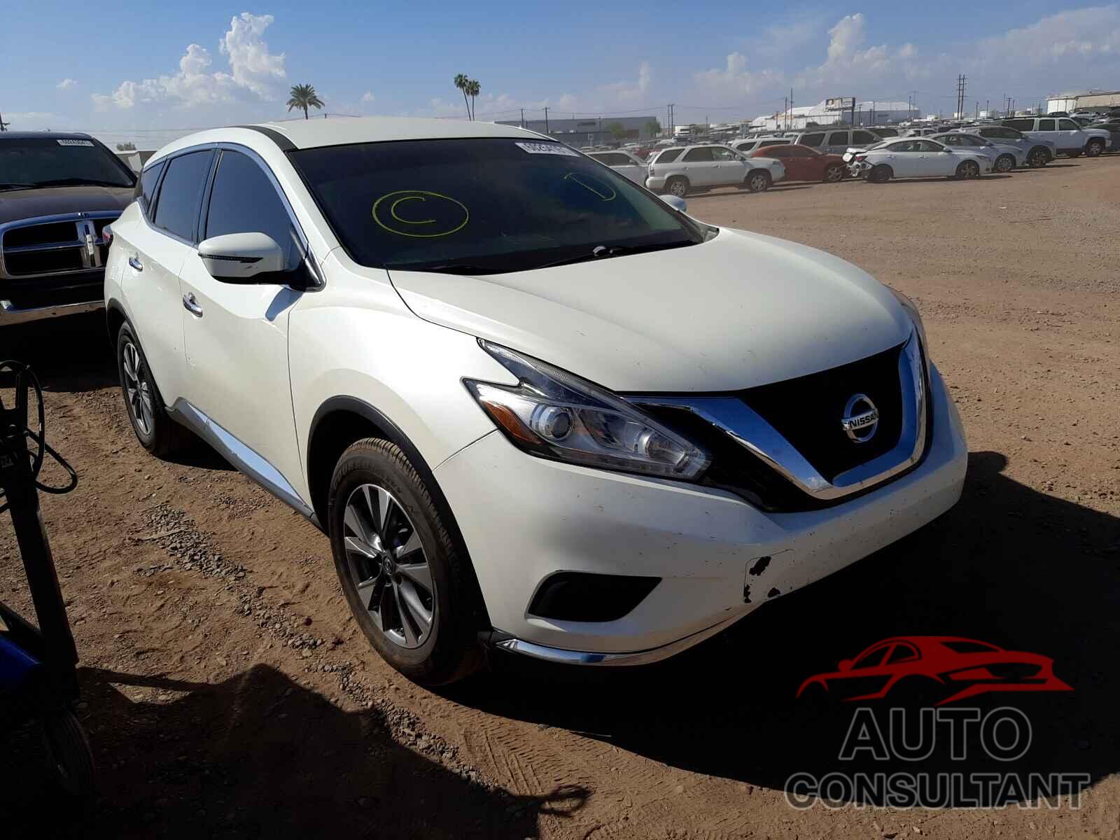 NISSAN MURANO 2017 - 5N1AZ2MH9HN134876