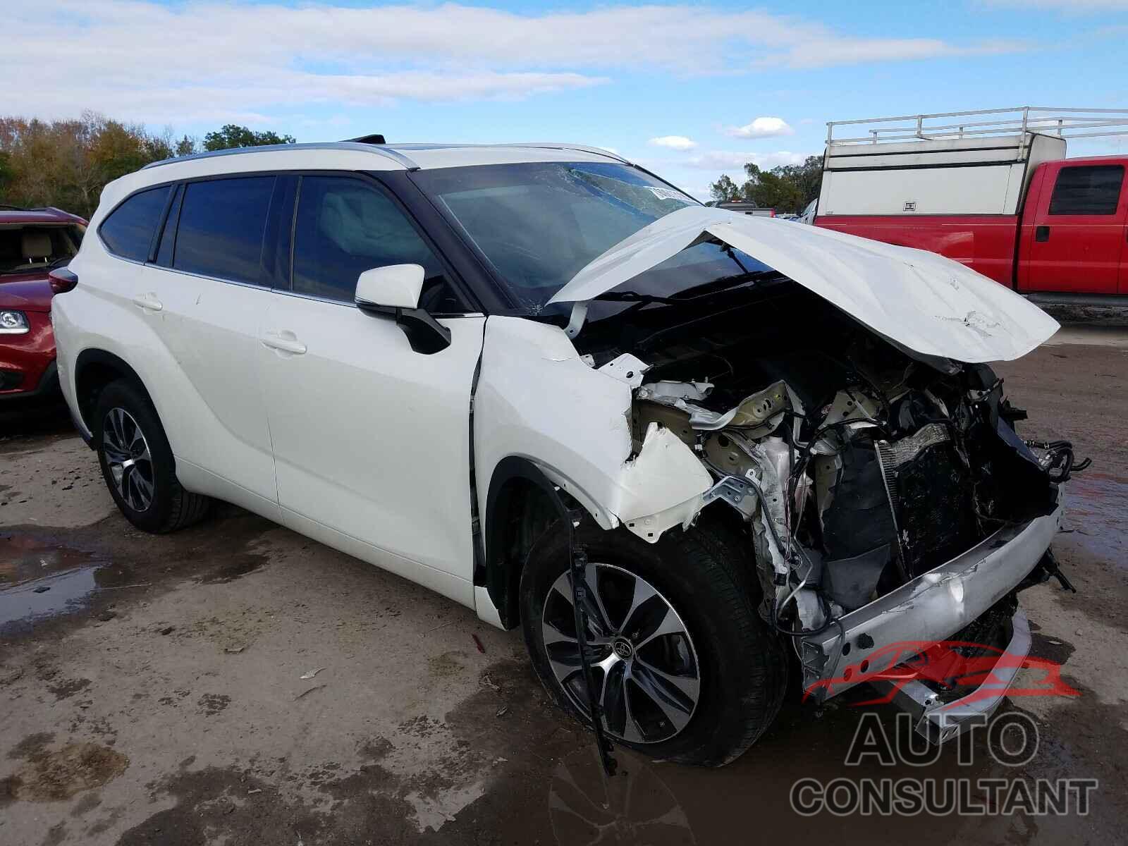 TOYOTA HIGHLANDER 2020 - 5TDHZRAH8LS500443
