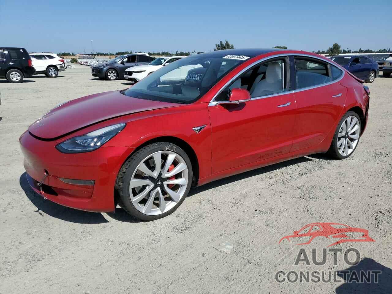 TESLA MODEL 3 2018 - 5YJ3E1EB9JF075314