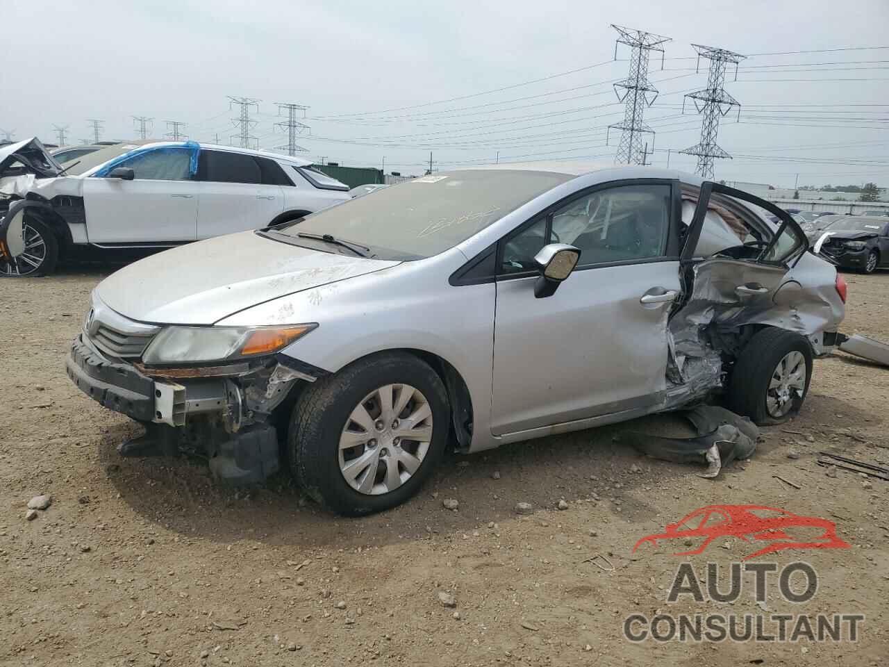 HONDA CIVIC 2012 - 19XFB2F55CE072732