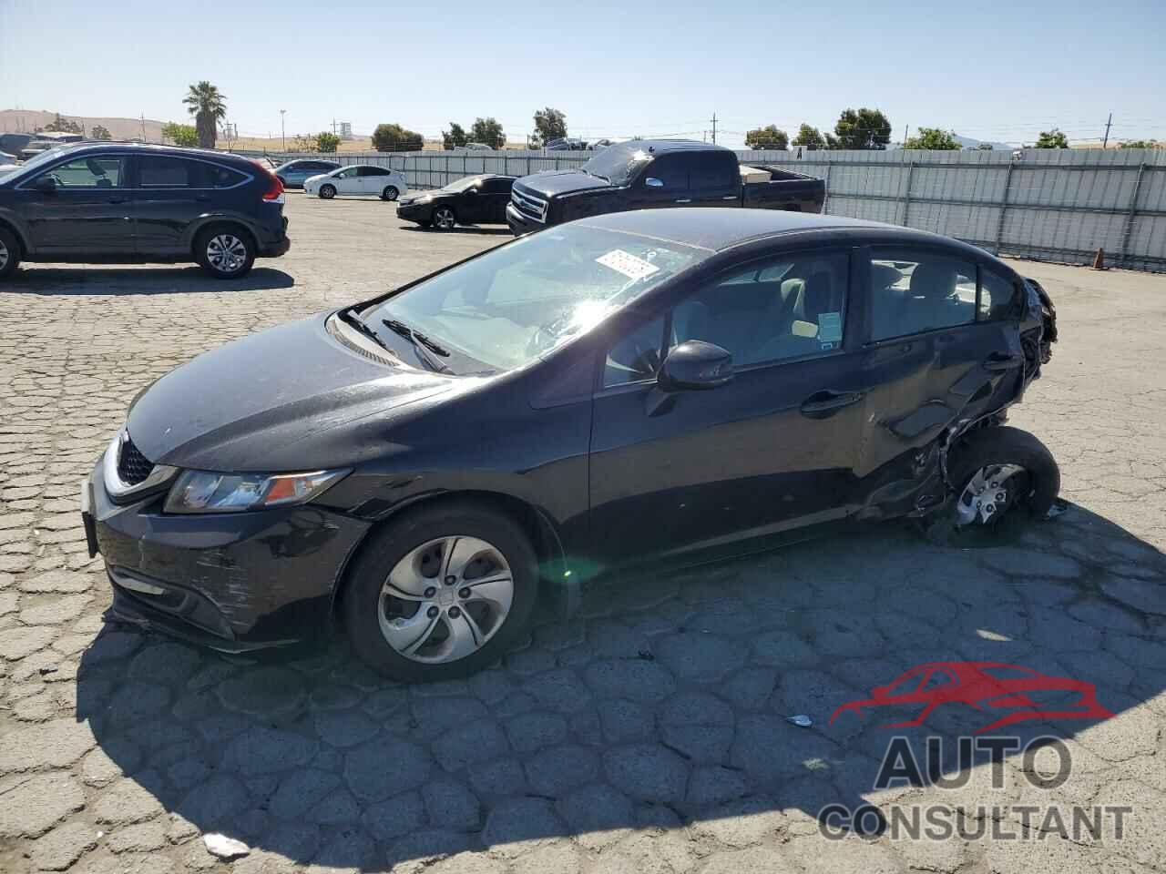 HONDA CIVIC 2013 - 19XFB2F55DE233551