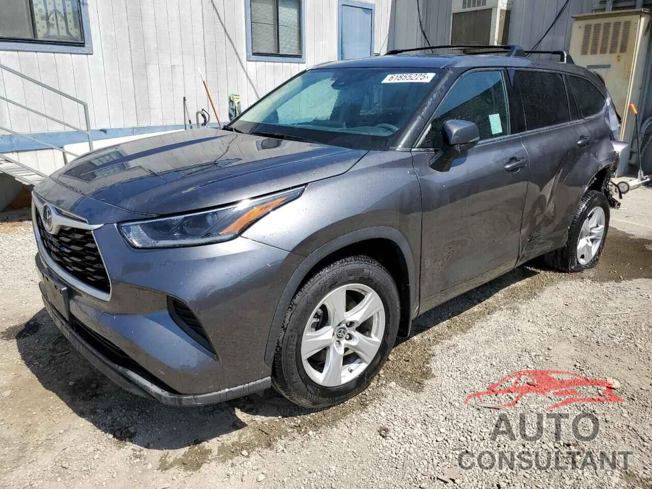 TOYOTA HIGHLANDER 2021 - 5TDCZRAH2MS084868