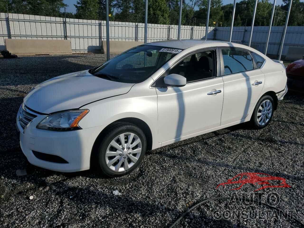 NISSAN SENTRA 2014 - 3N1AB7APXEL627708