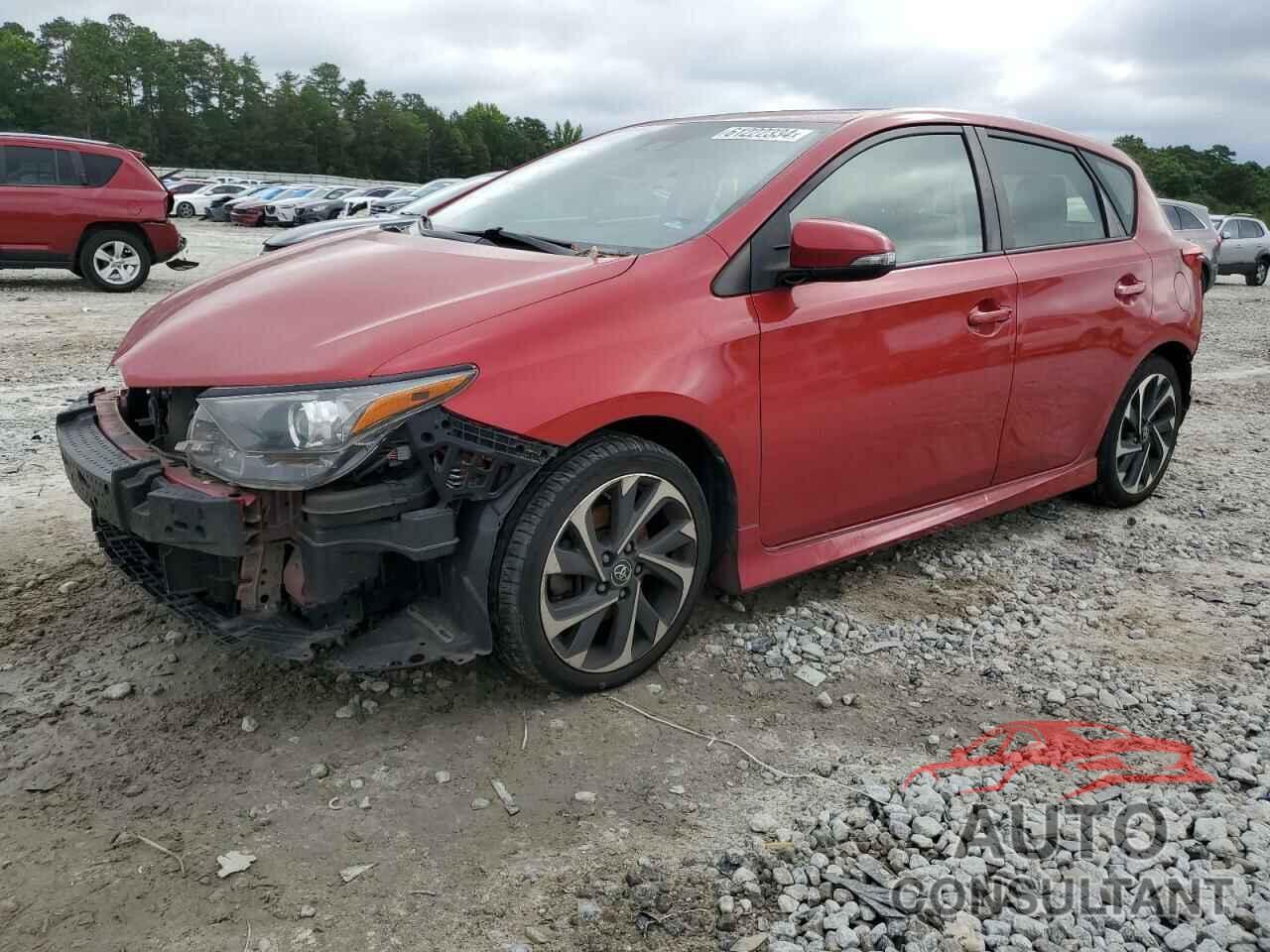 TOYOTA COROLLA 2017 - JTNKARJEXHJ525024