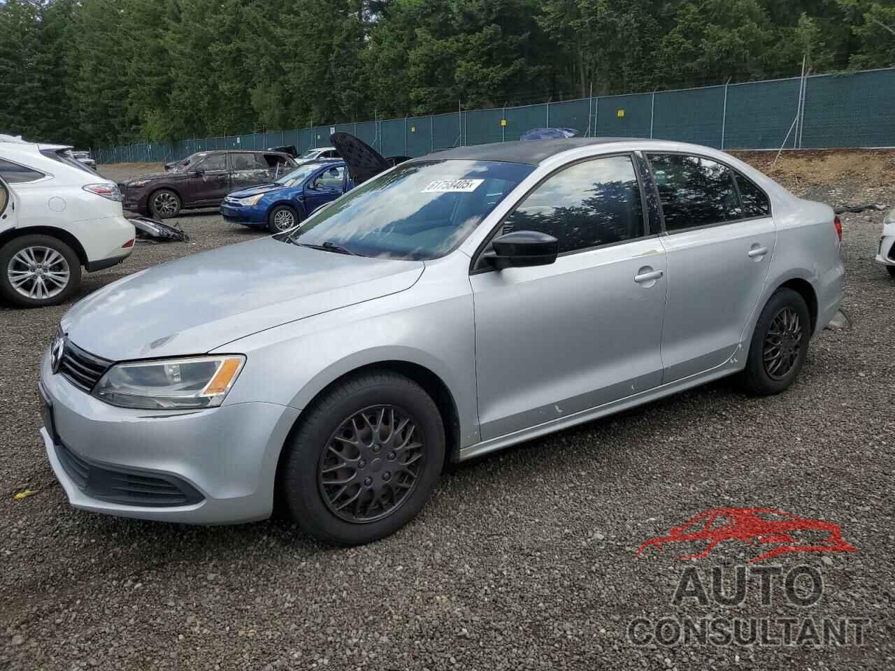 VOLKSWAGEN JETTA 2012 - 3VW2K7AJ1CM424725