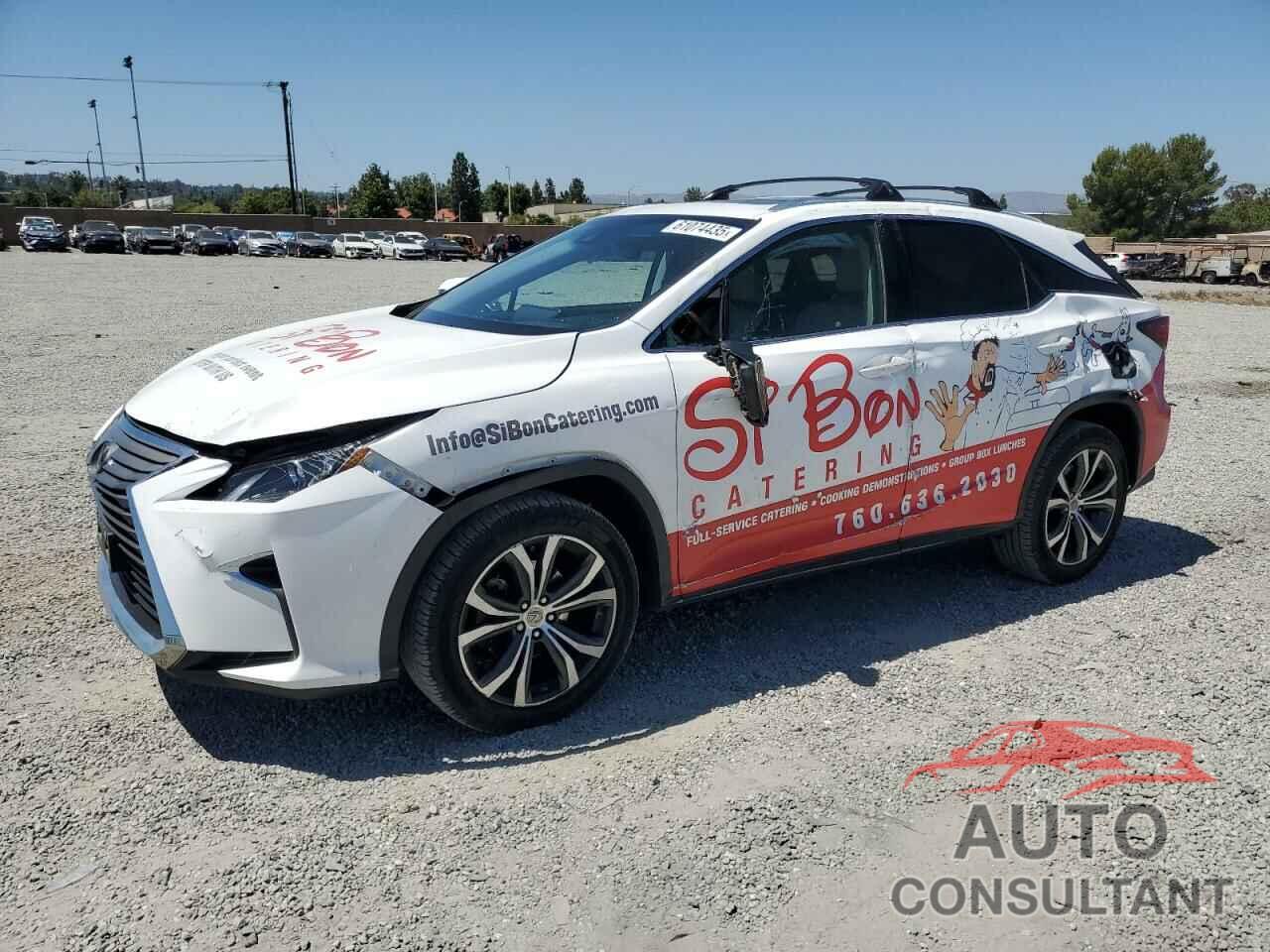 LEXUS RX350 2017 - 2T2ZZMCA9HC067931