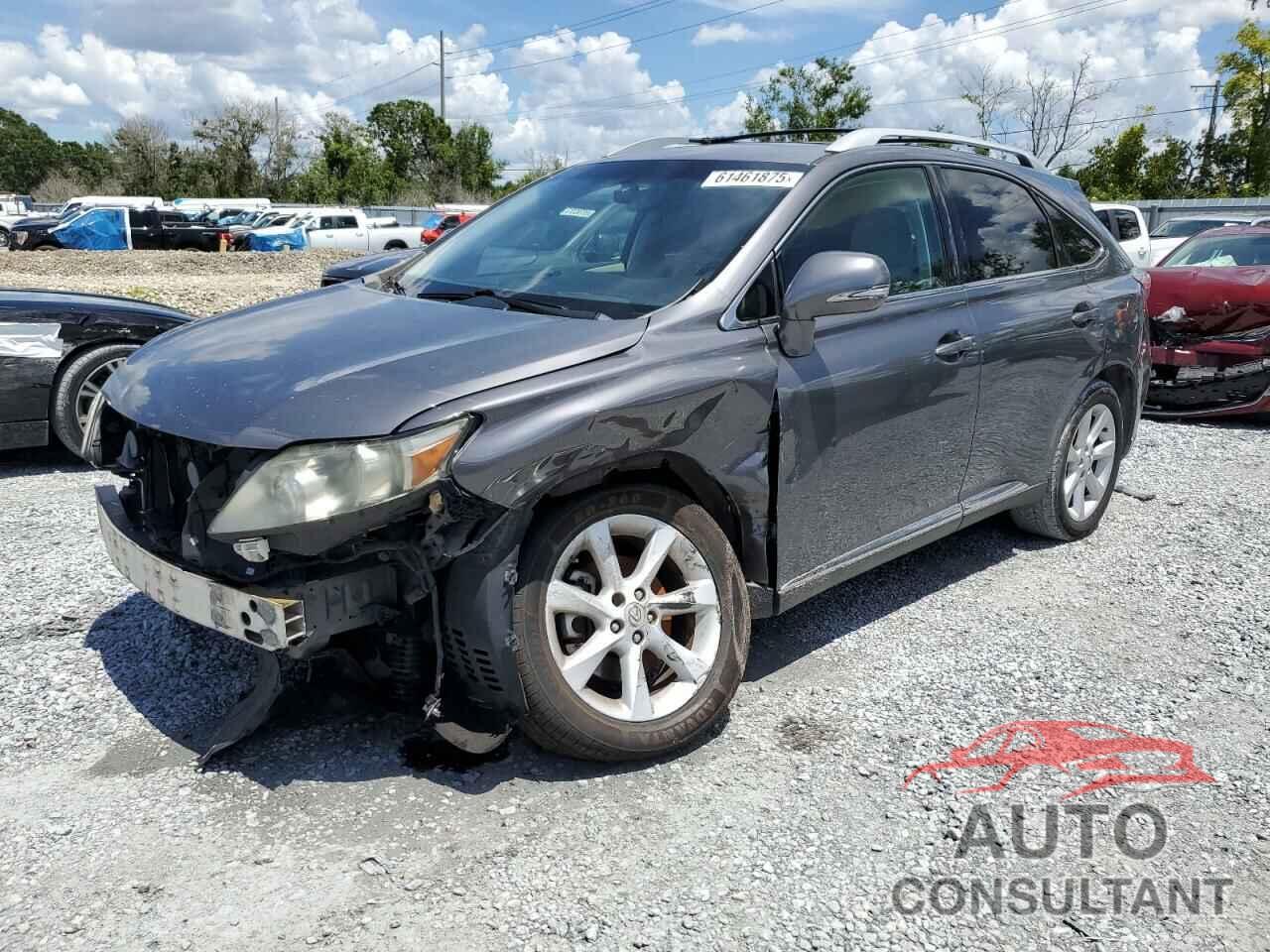 LEXUS RX350 2012 - 2T2ZK1BA0CC084176