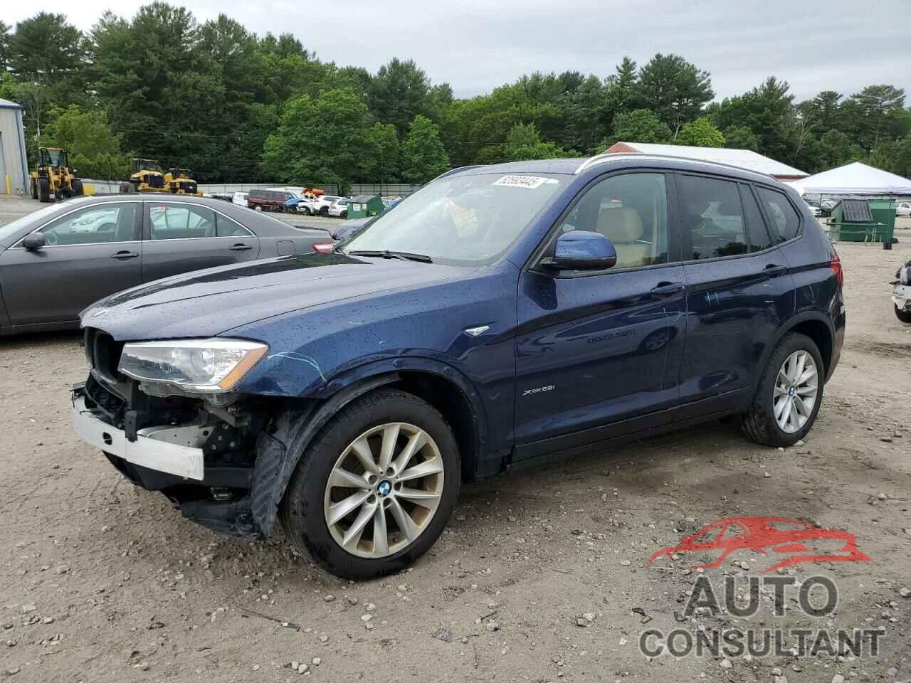 BMW X3 2016 - 5UXWX9C55G0D81549