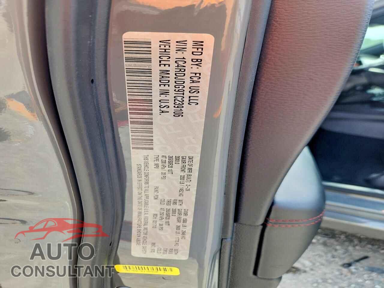 DODGE DURANGO 2026 - 1C4RDJDG9TC239106