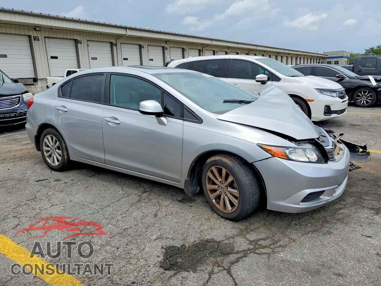 HONDA CIVIC 2012 - 19XFB2F80CE100009