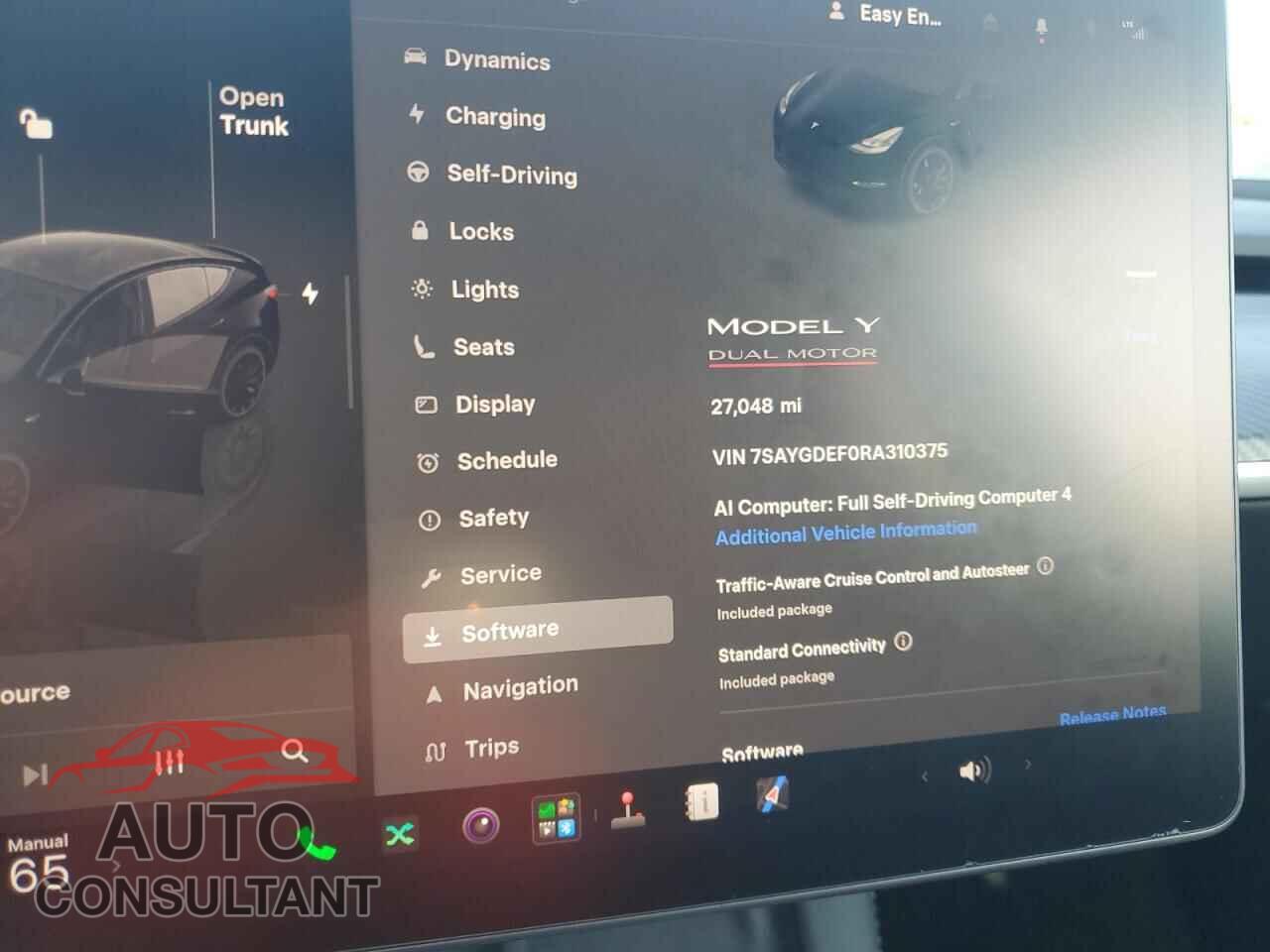 TESLA MODEL Y 2024 - 7SAYGDEF0RA310375