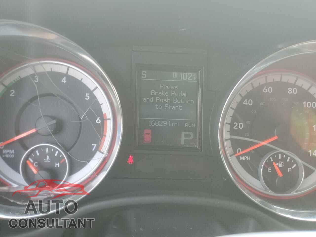 DODGE DURANGO 2012 - 1C4SDJET7CC211494
