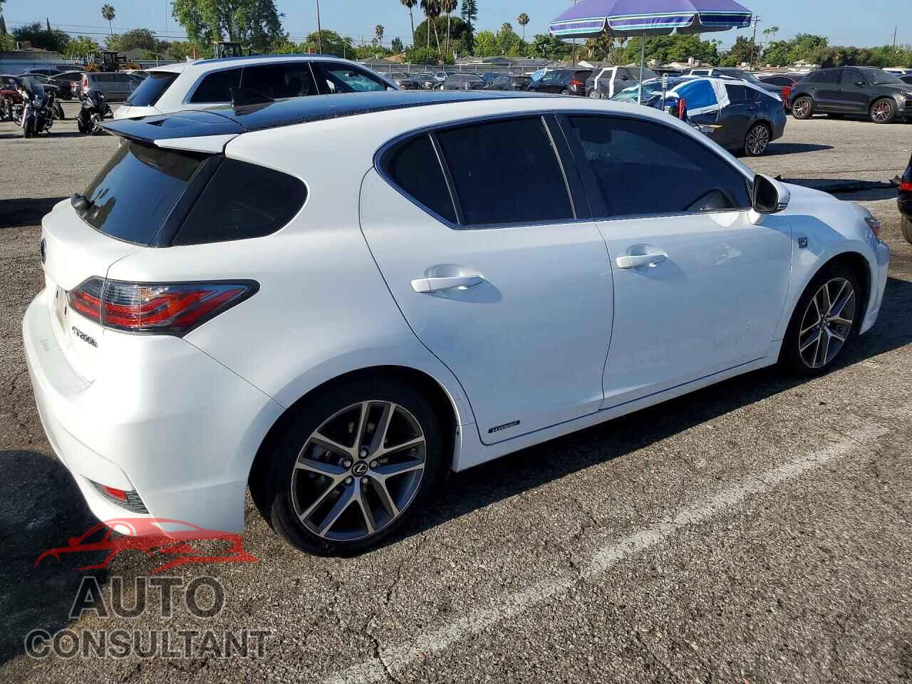 LEXUS CT 200 2017 - JTHKD5BH9H2287625