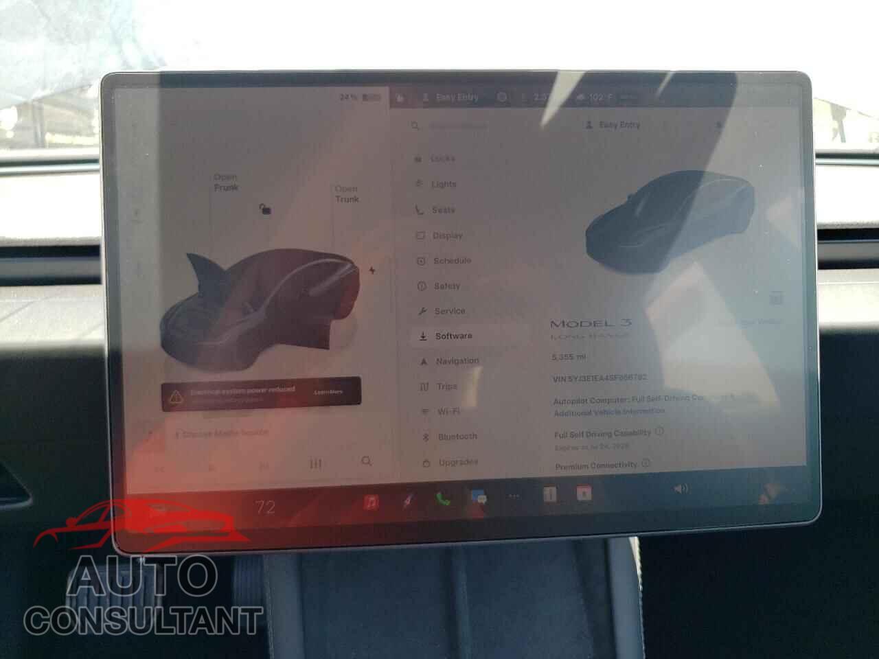 TESLA MODEL 3 2025 - 5YJ3E1EA4SF966782