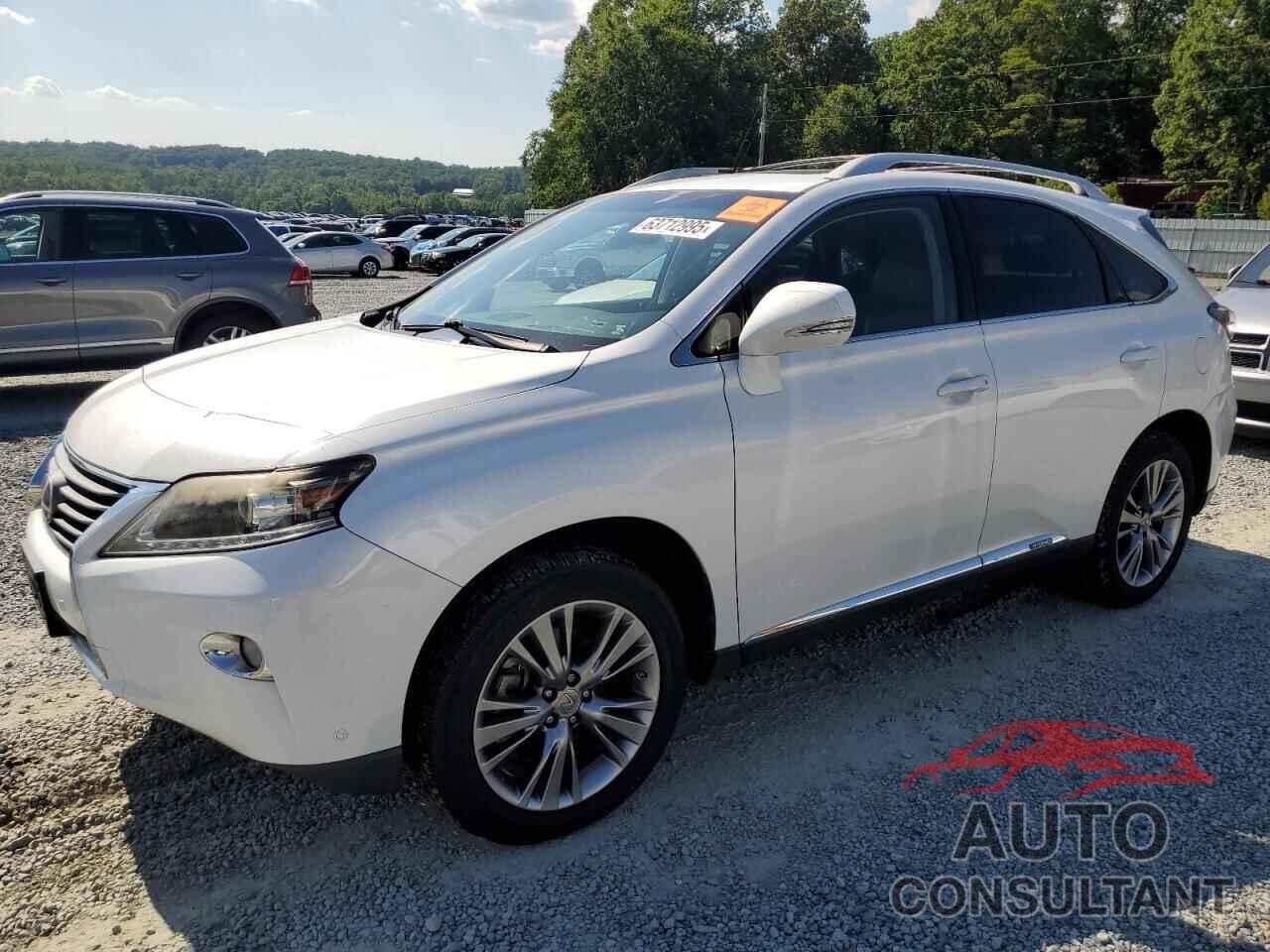 LEXUS RX450 2013 - JTJBC1BA5D2056504