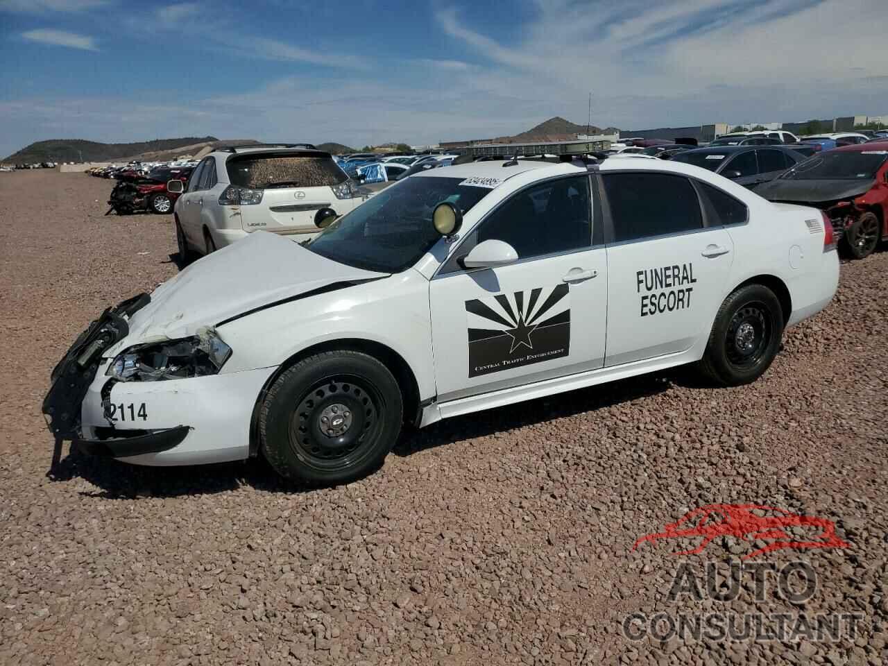 CHEVROLET IMPALA 2012 - 2G1WD5E36C1233624