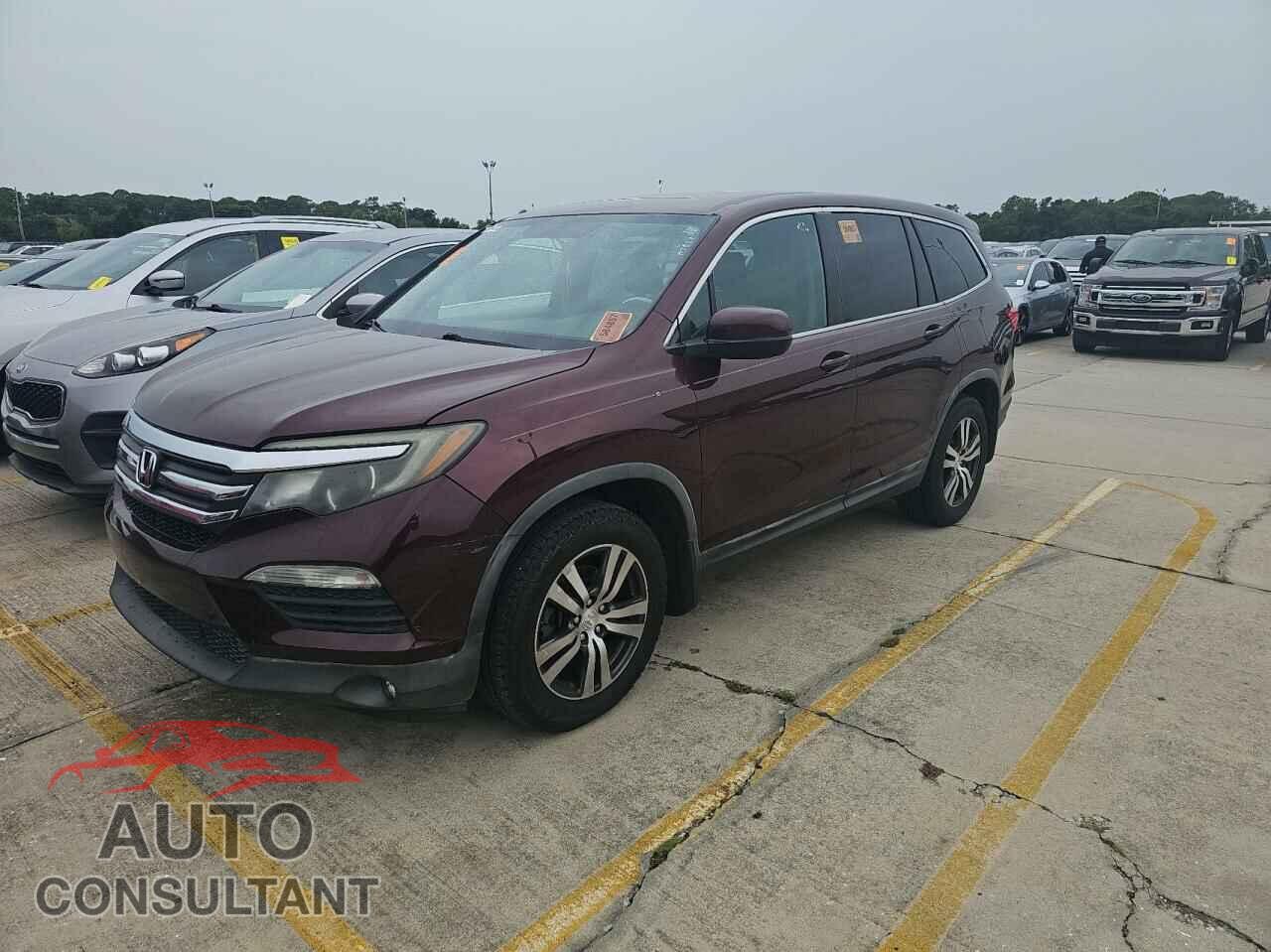 HONDA PILOT 2016 - 5FNYF5H76GB003643