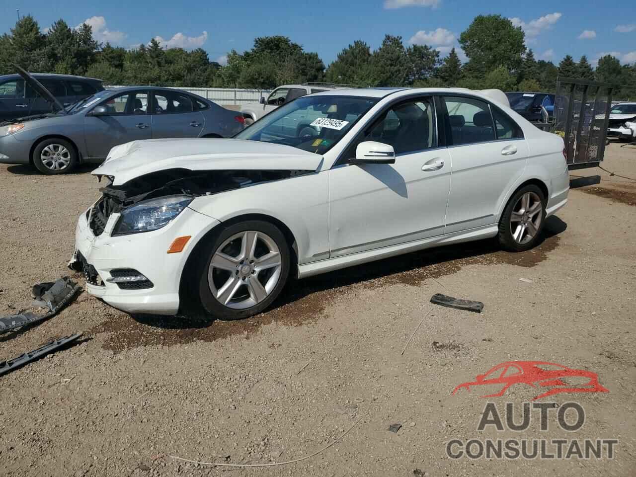 MERCEDES-BENZ C-CLASS 2011 - WDDGF8BB1BR174495