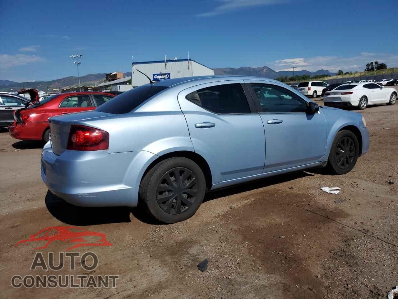 DODGE AVENGER 2013 - 1C3CDZAB7DN616491