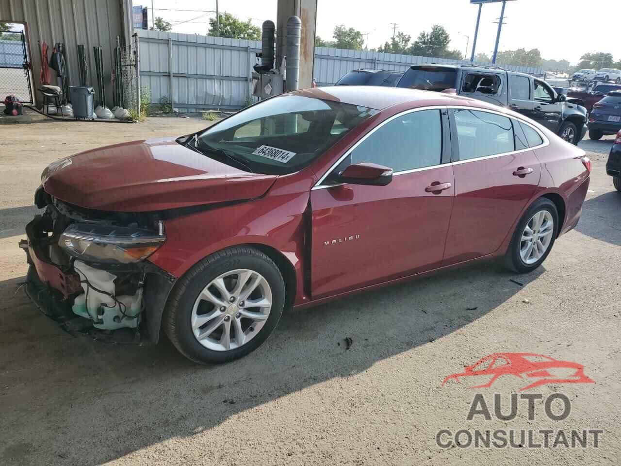 CHEVROLET MALIBU 2017 - 1G1ZE5ST9HF154821