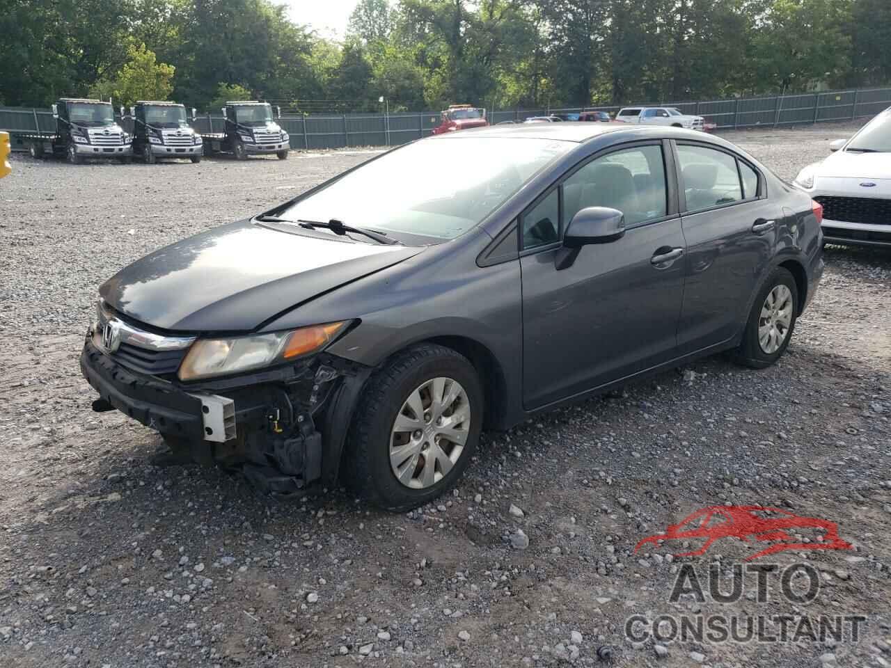 HONDA CIVIC 2012 - 2HGFB2F59CH504406