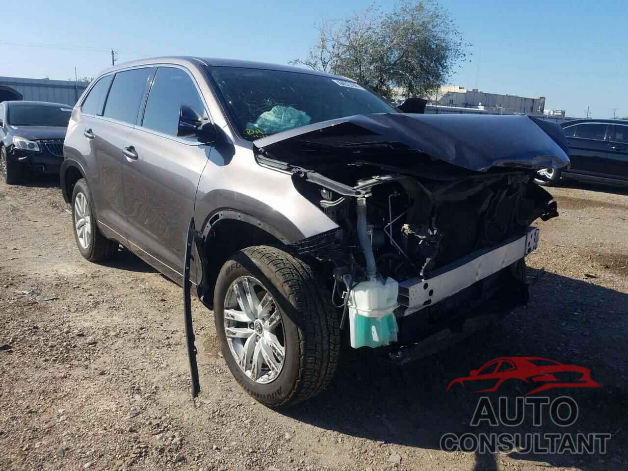 TOYOTA HIGHLANDER 2016 - 5TDZARFH5GS018331