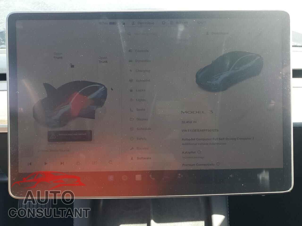 TESLA MODEL 3 2023 - 5YJ3E1EA6PF501279