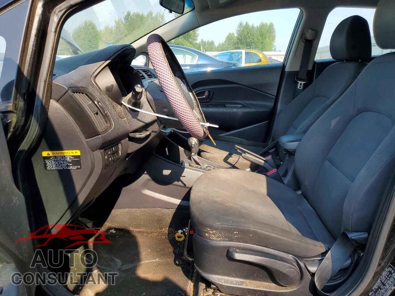 KIA RIO 2012 - KNADN5A3XC6012597