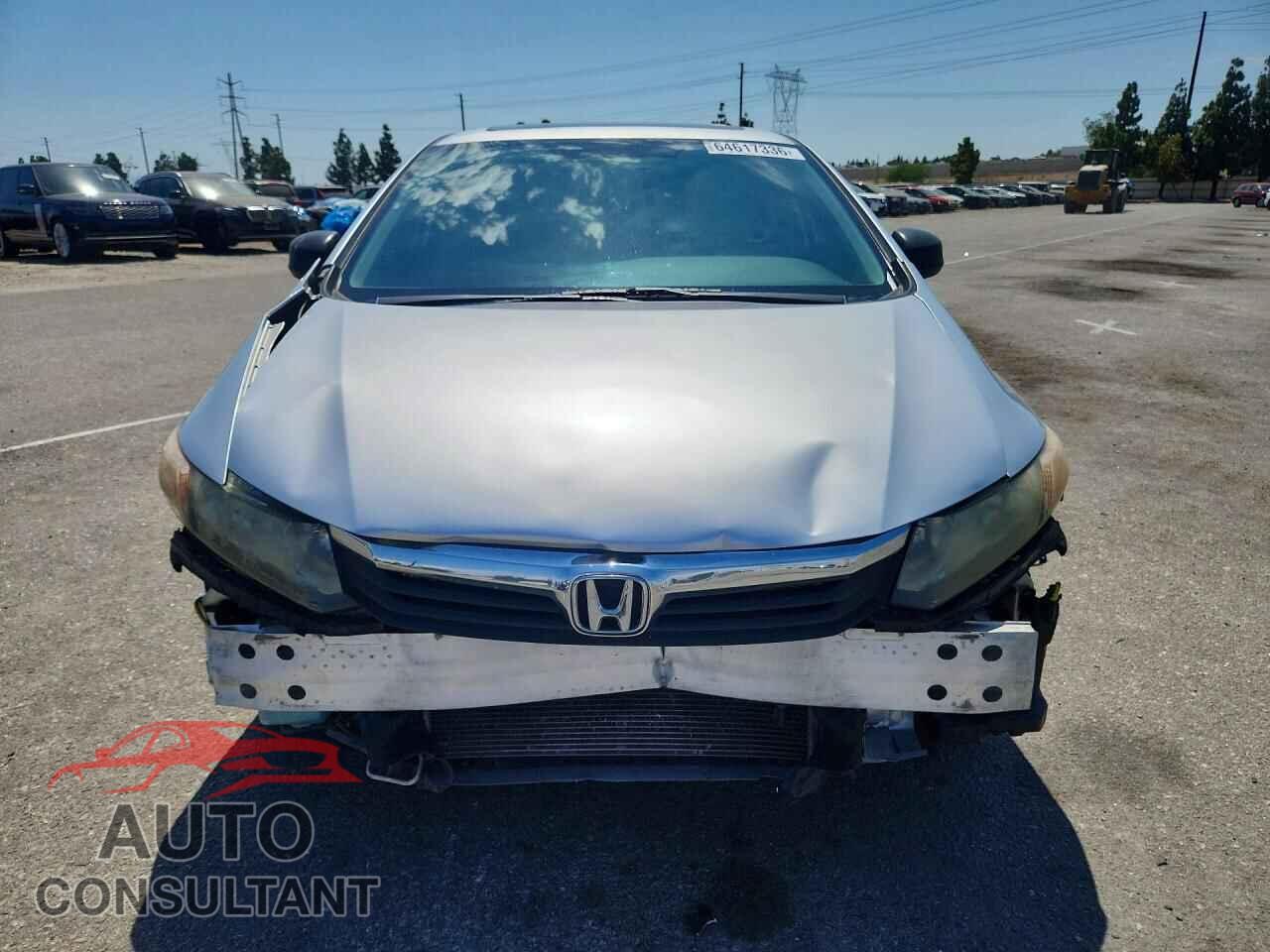 HONDA CIVIC 2012 - 19XFB2F89CE383543