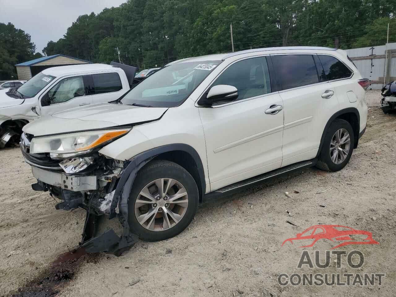 TOYOTA HIGHLANDER 2014 - 5TDJKRFH6ES041432
