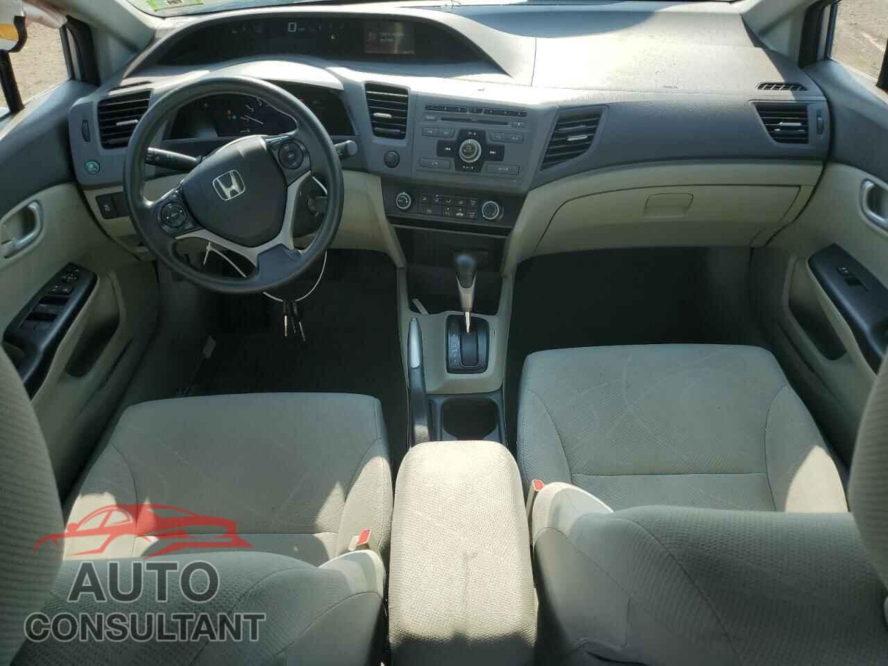 HONDA CIVIC 2012 - 19XFB2F59CE332095