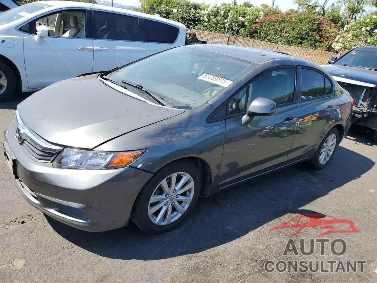 HONDA CIVIC 2012 - 19XFB2F87CE348838