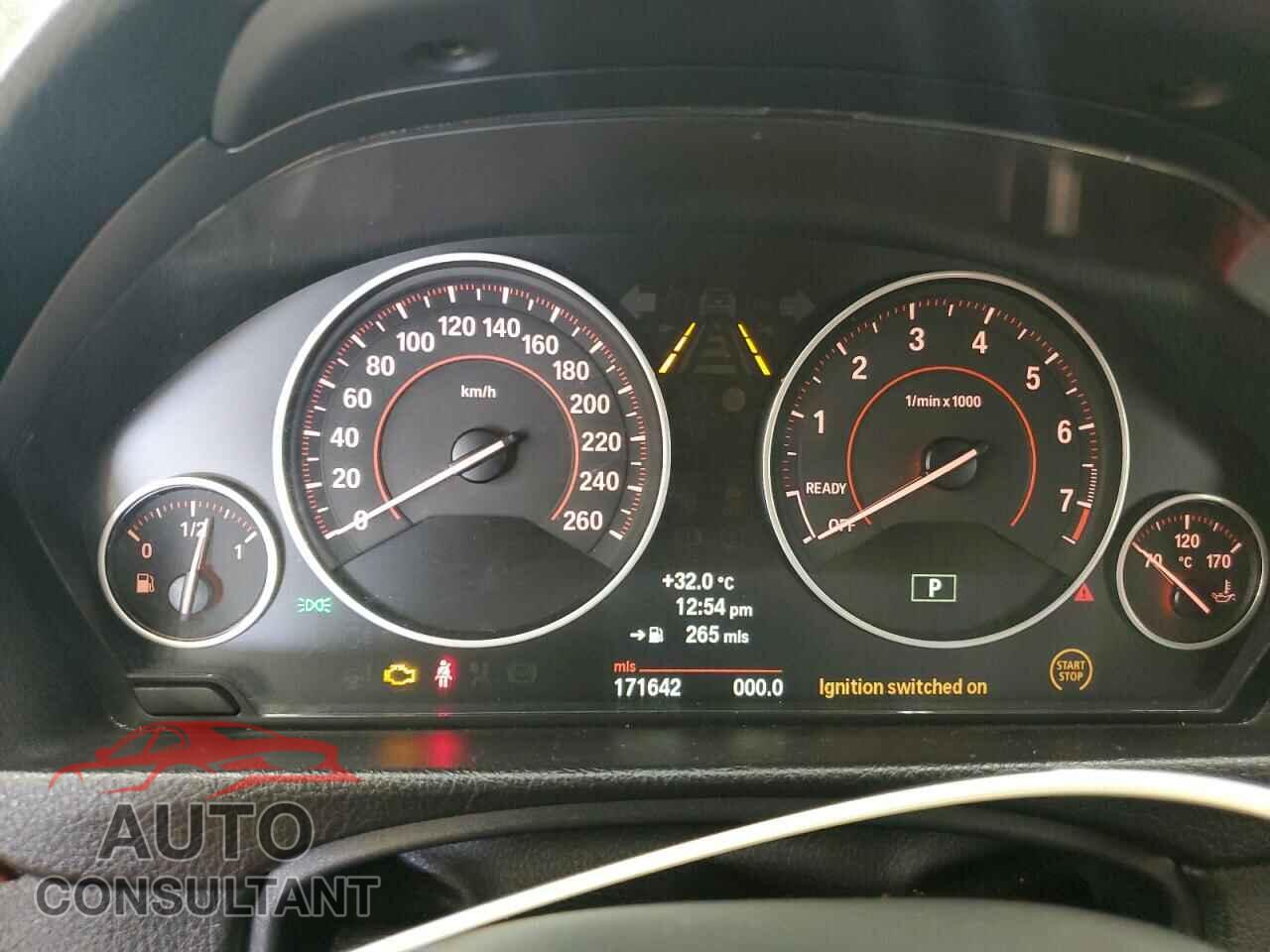 BMW 3 SERIES 2013 - WBA3B3C55DF145745