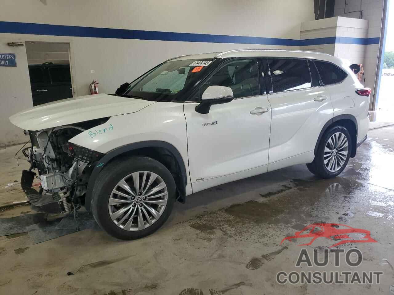 TOYOTA HIGHLANDER 2021 - 5TDEBRCH7MS035529