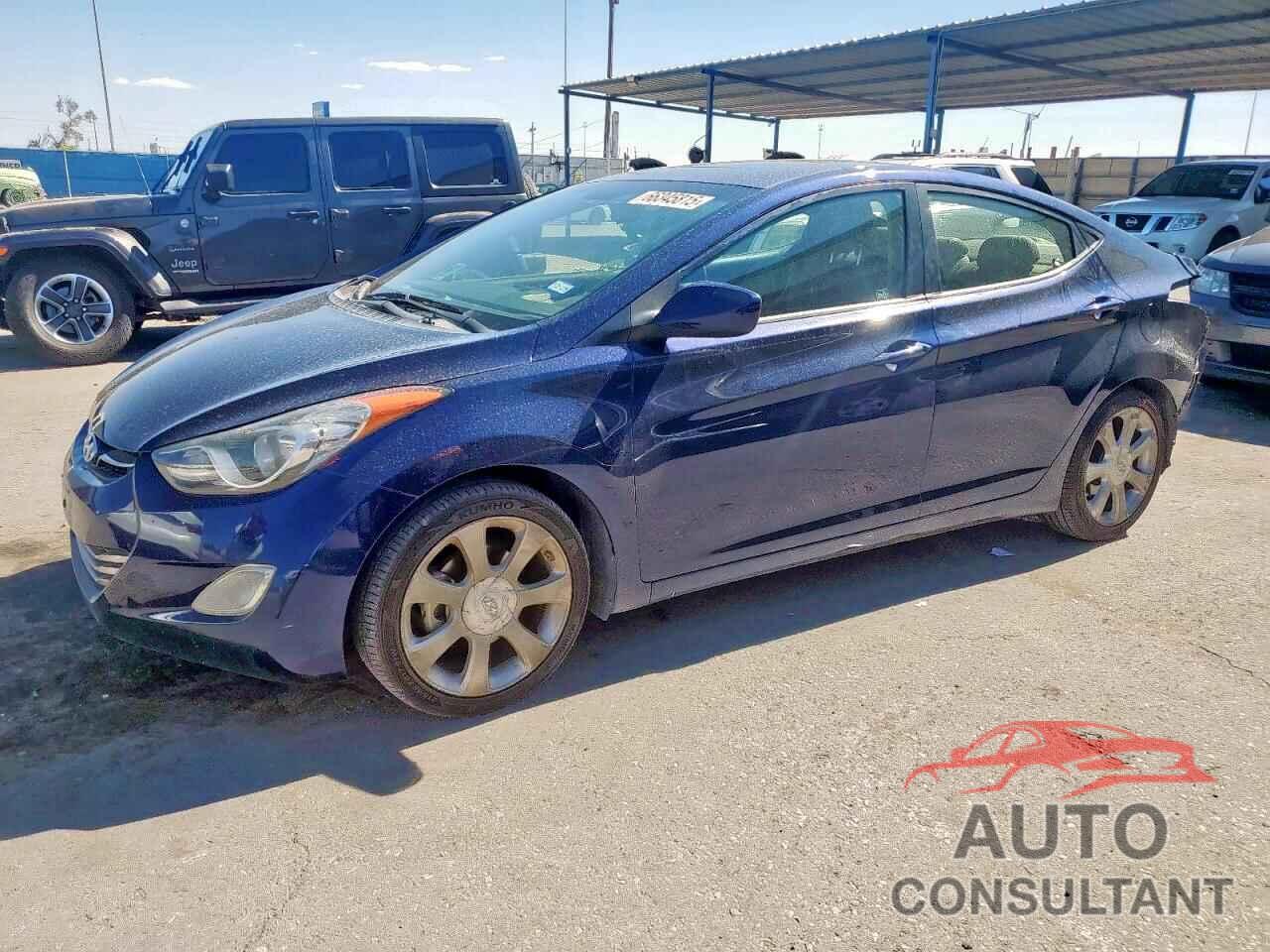 HYUNDAI ELANTRA 2013 - KMHDH4AE3DU836066
