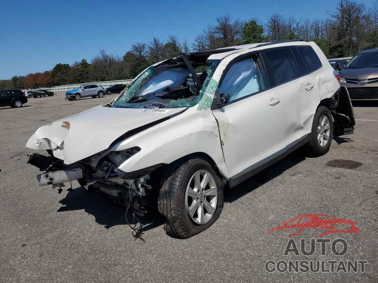 TOYOTA HIGHLANDER 2013 - 5TDBK3EHXDS194459
