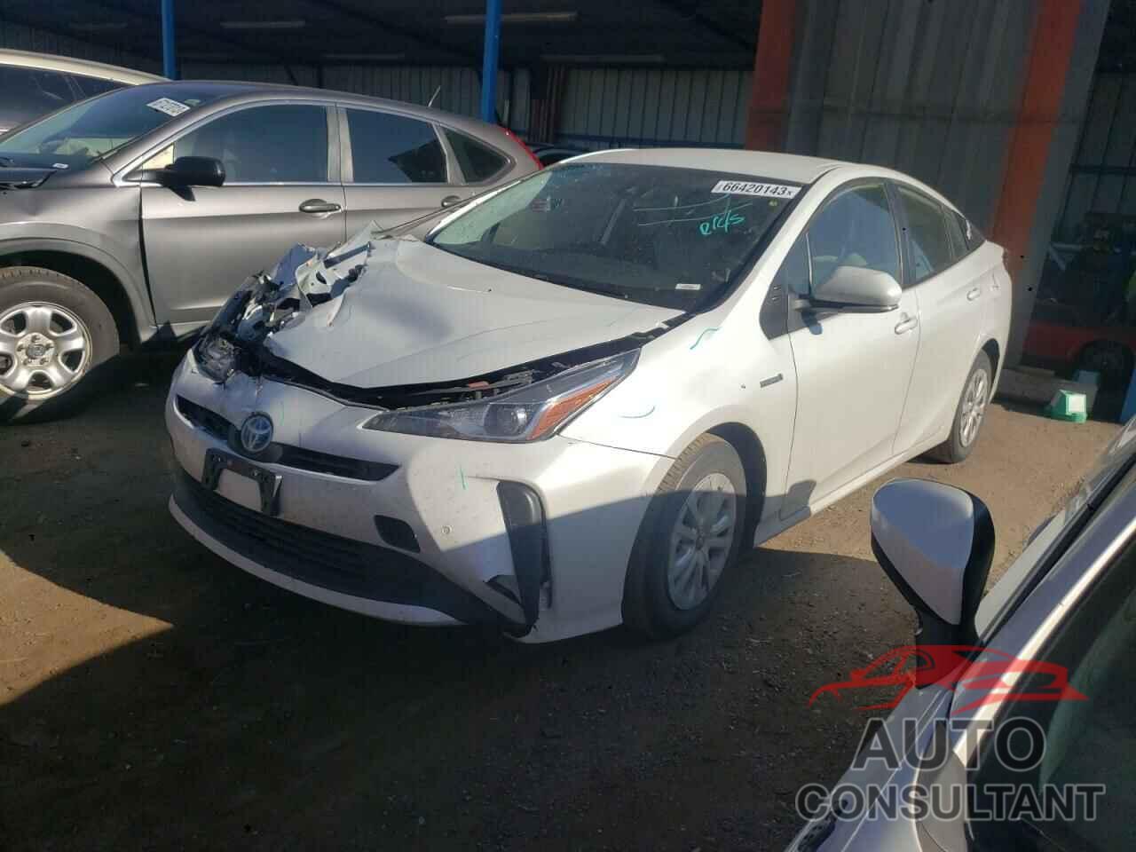 TOYOTA PRIUS 2021 - JTDKAMFU2M3141065