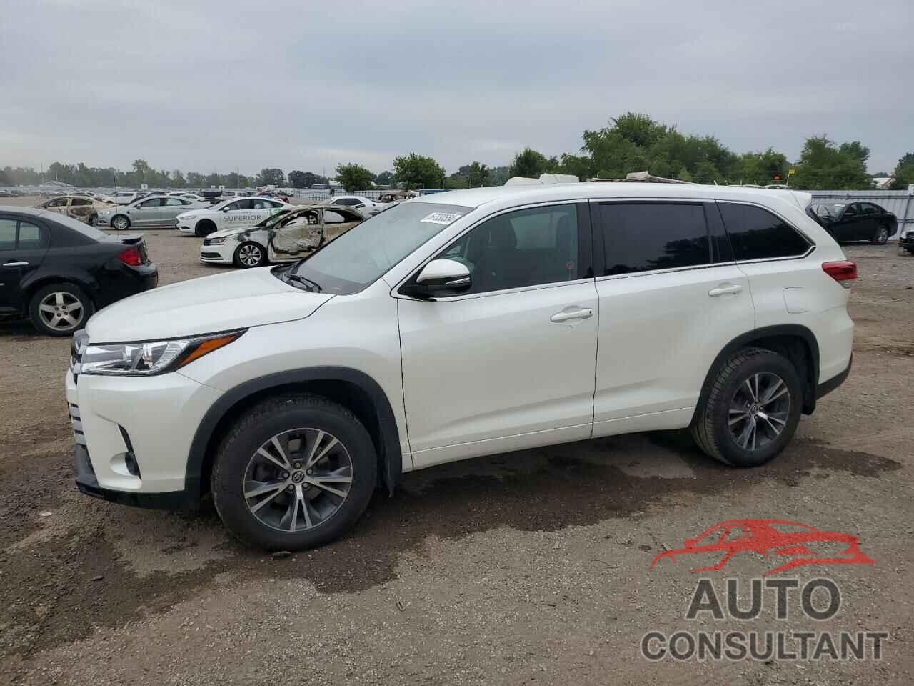 TOYOTA HIGHLANDER 2018 - 5TDZZRFH4JS279496