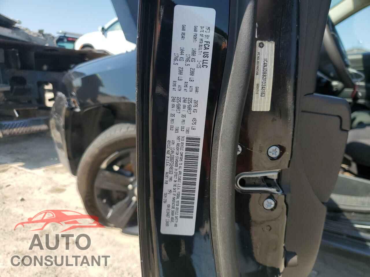 JEEP COMPASS 2015 - 1C4NJDBB2FD248163
