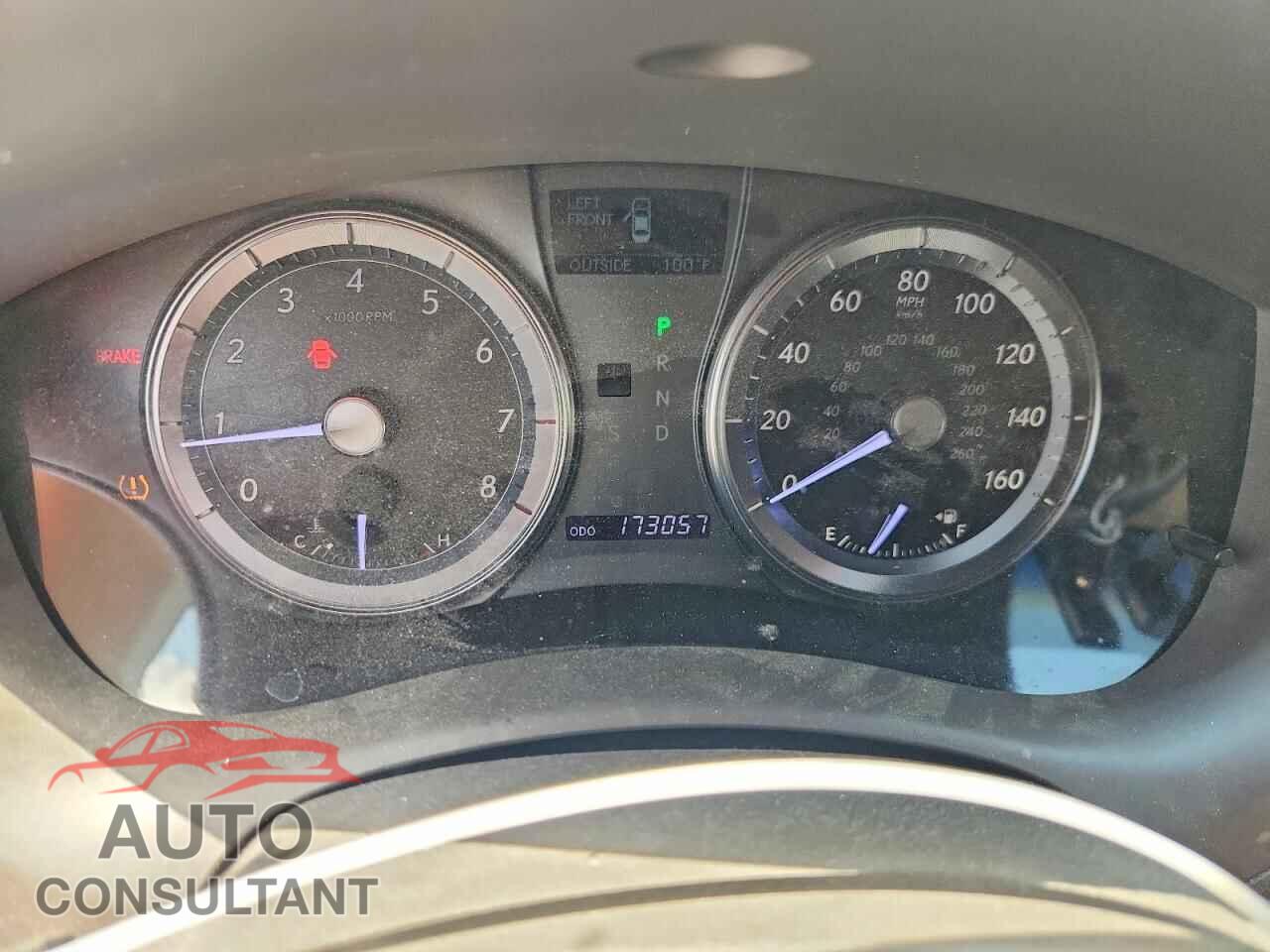LEXUS ES350 2011 - JTHBK1EG7B2423680
